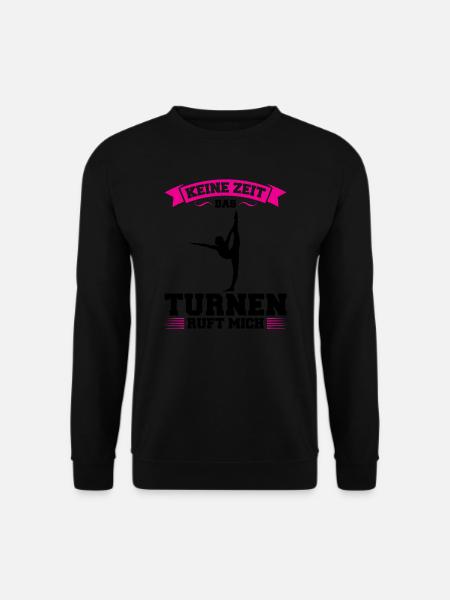 Turnen Mädchen Gymnastik Geschenk - Unisex Pullover - Schwarz