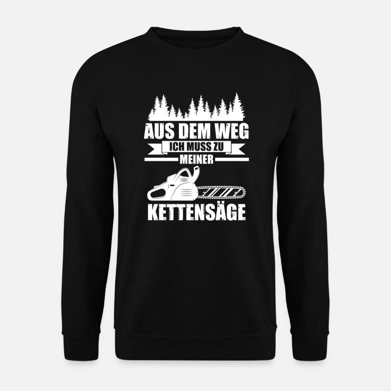 Baumpfleger Forstwirt Arborist Geschenk - Unisex Pullover - Schwarz