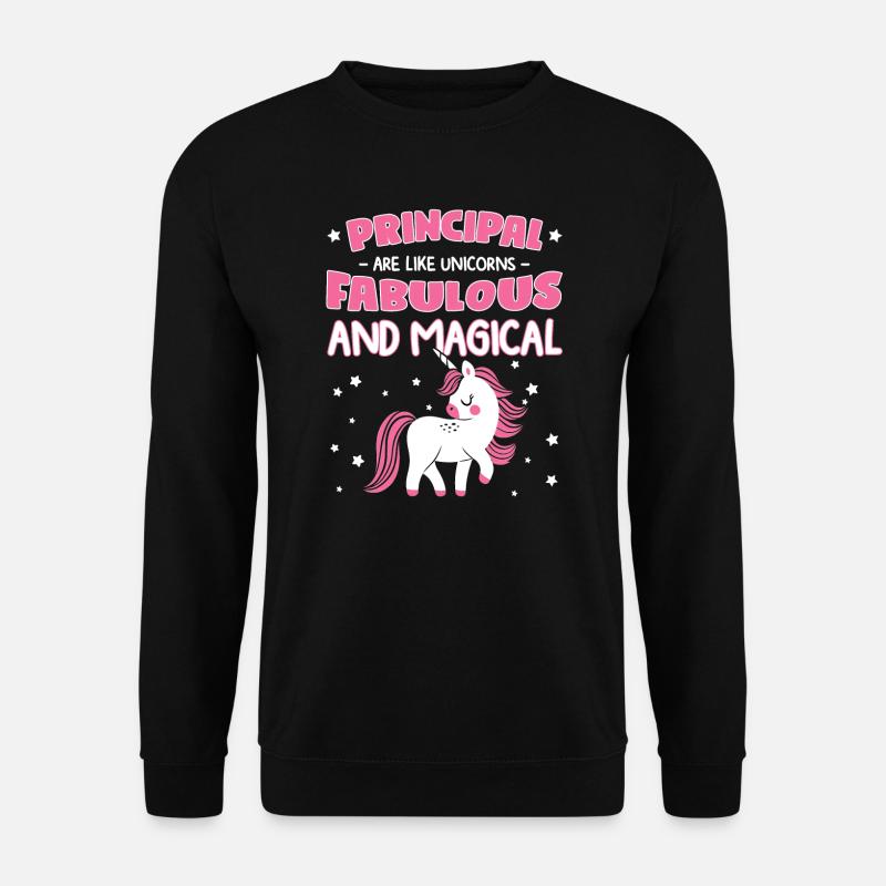 Lehrer Schulleiter Geschenk - Unisex Pullover - Schwarz