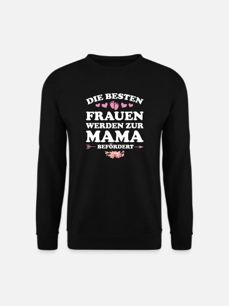 Mutter Mama Mütter Geschenk - Unisex Pullover - Schwarz