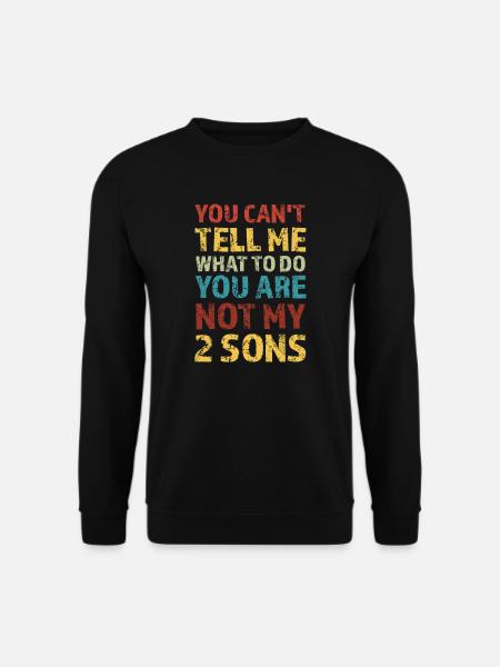 Vater, Vater, Vater Geschenk - Unisex Pullover - Schwarz