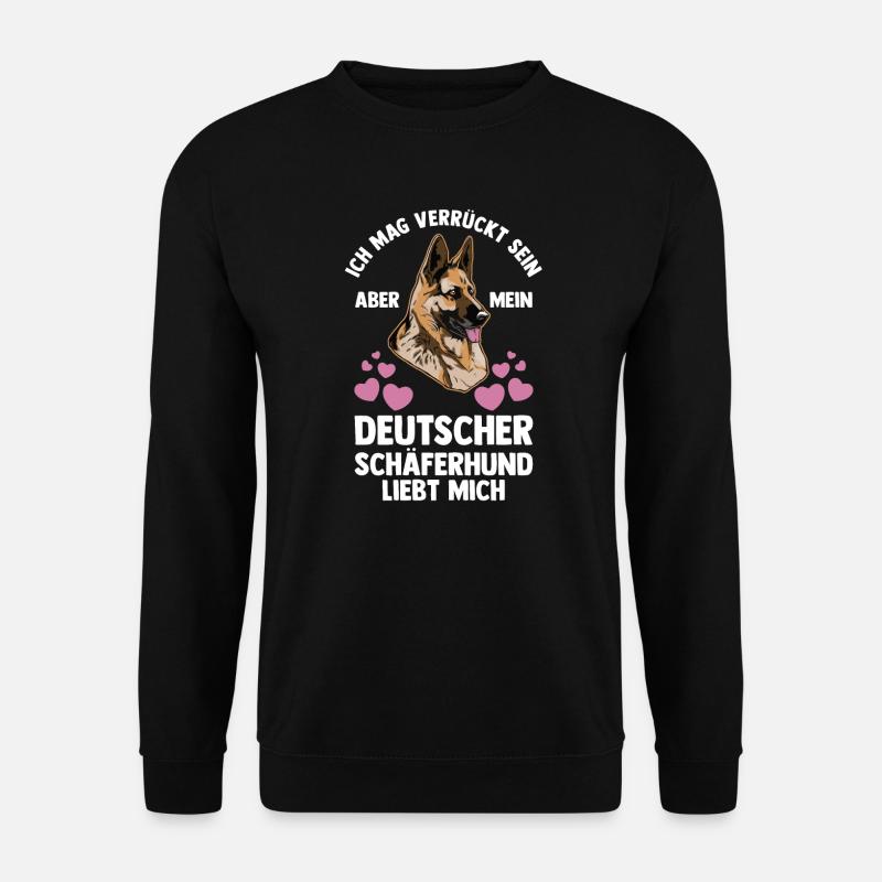 Hund Hundebesitzer Hund Hundebesitzer Geschenk - Unisex Pullover - Schwarz