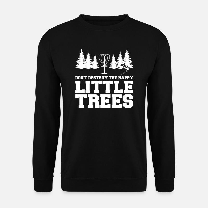 Discgolfer Discgolf Discgolfing Geschenk - Unisex Pullover - Schwarz