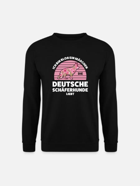 Deutscher Schäferhund Hund Deutsche Schäferhunde G - Unisex Pullover - Schwarz