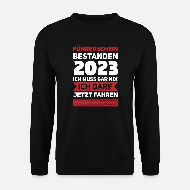 Gesellenbrief Geschenk - Unisex Pullover - Schwarz