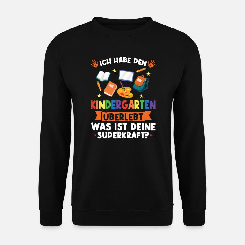 Kindergarten Abschluss Kindergarten Abschluss - Unisex Pullover - Schwarz