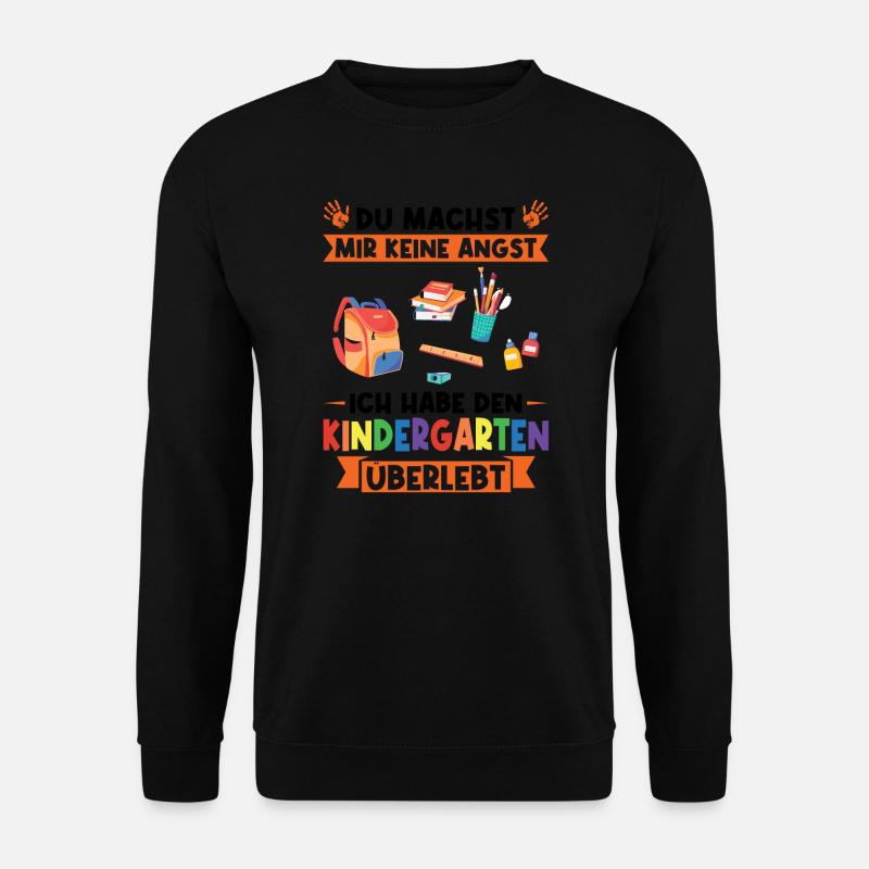 Kindergarten Abschluss Kita-Abschluss Geschenk - Unisex Pullover - Schwarz