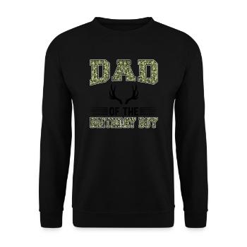Jäger Jagd Jagd Geschenk - Unisex Pullover - Schwarz - Vorne - Alina (178cm) & Michal (187cm)