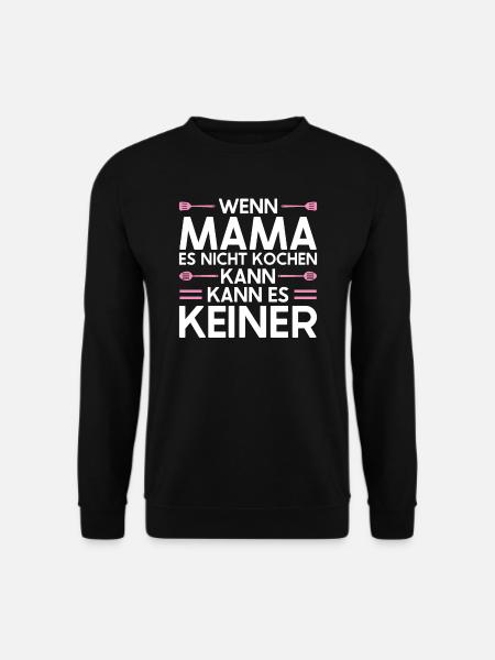 Mutter Mama Tochter Geschenk - Unisex Pullover - Schwarz