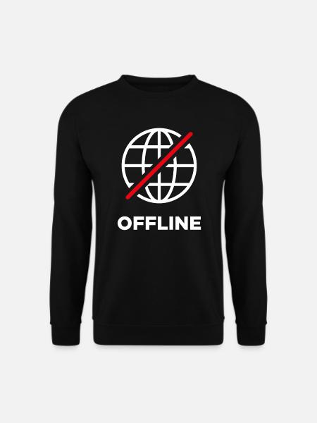Offline - Unisex Sweatshirt - black