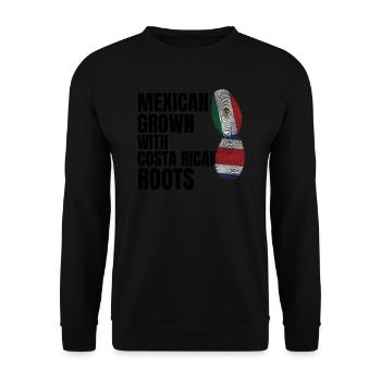 Anime & Ramen Anime Ramen Geschenk - Unisex Pullover - Schwarz - Vorne - Alina (178cm) & Michal (187cm)