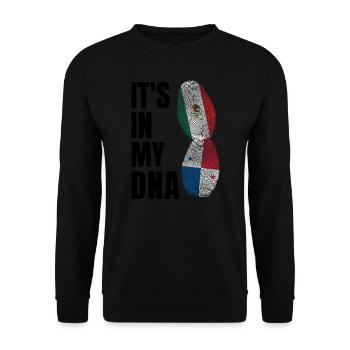 Anime & Skizzieren Mädchen Anime Skizzieren Gesche - Unisex Pullover - Schwarz - Vorne - Alina (178cm) & Michal (187cm)