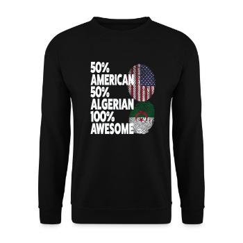 Anime & Skizzieren Mädchen Anime Skizzieren Gesche - Unisex Pullover - Schwarz - Vorne - Alina (178cm) & Michal (187cm)