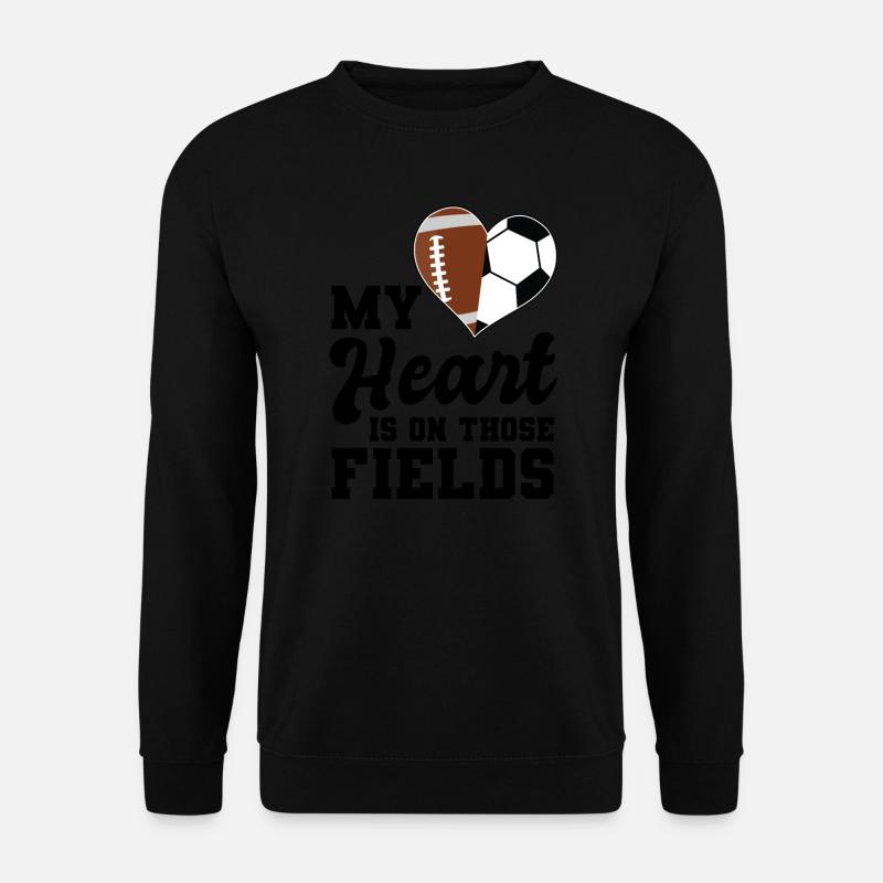 baller fussball baller Geschenk - Unisex Pullover - Schwarz