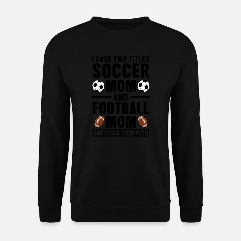 baller fussball baller Geschenk - Unisex Pullover - Schwarz