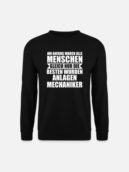 Anlagenmechaniker Beruf Heizungsbauer Geschenk - Unisex Pullover - Schwarz