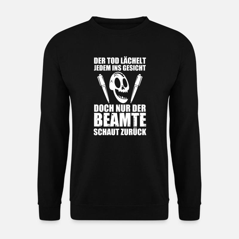 Beamter Beruf Beamte Geschenk - Unisex Pullover - Schwarz