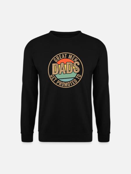 Papa Familie Papas Geschenk - Unisex Pullover - Schwarz
