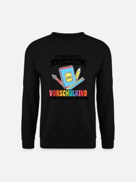 Kindergarten Vorschule Vorschulpädagoge Geschenk - Unisex Pullover - Schwarz