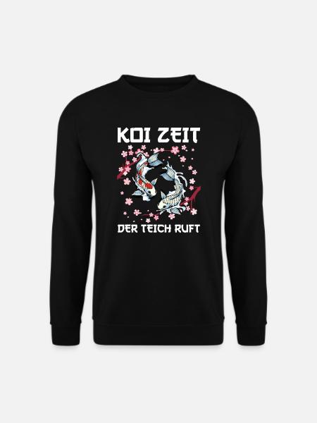 Kois Koi Sarkasmus Geschenk - Unisex Pullover - Schwarz