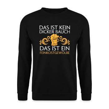 Bier Alkohol Bierbrauer Geschenk - Unisex Pullover - Schwarz - Vorne - Alina (178cm) & Michal (187cm)