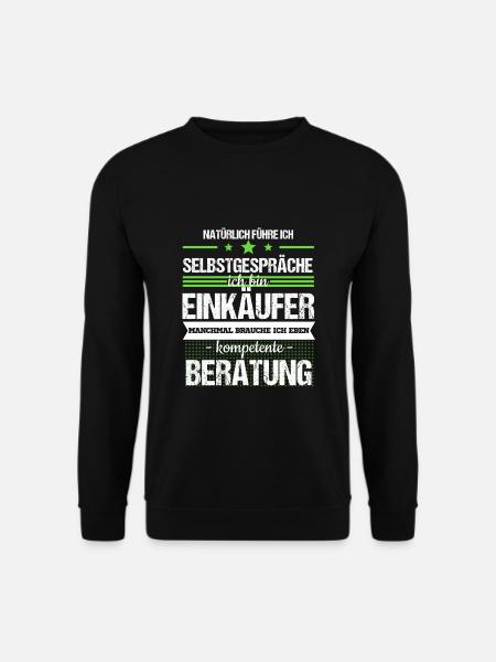 Einkäufer Einkauf Technisch Job Beruf Geschenk - Unisex Pullover - Schwarz