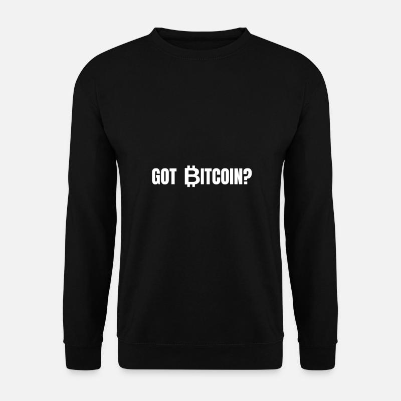 Vous avez Bitcoin? - Sweat-shirt Unisexe - noir