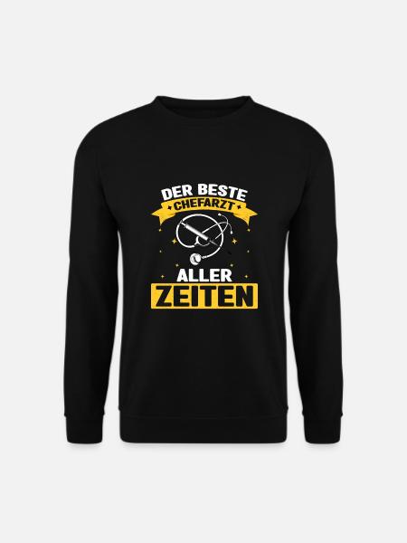 Der Beste Chefarzt Aller Zeiten Chirurg Doktor Ska - Unisex Pullover - Schwarz