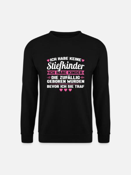 Stiefvater Stiefvater Stiefpapa Geschenk - Unisex Pullover - Schwarz