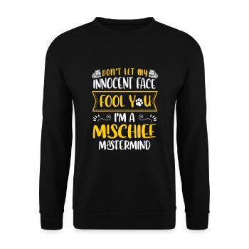 Chat persan Chat Amoureux Propriétaire de chat Persan Longhair C - Sweat-shirt Unisexe - noir - Devant - Alina (178cm) & Michal (187cm)