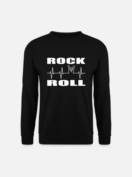Rock - Unisex Pullover - Schwarz