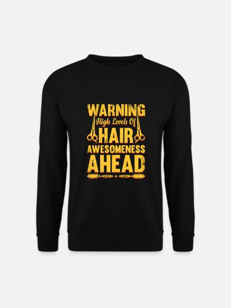 Coiffeur Coiffeur Coiffeur Coiffure Coiffure - Sweat-shirt Unisexe - noir