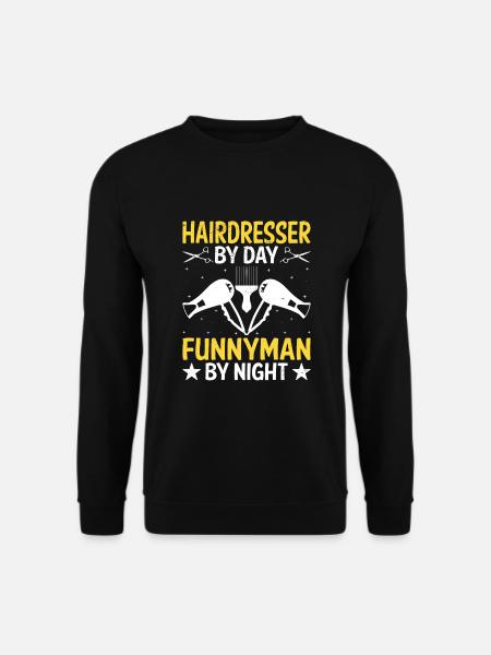 Coiffeur Coiffeur Coiffeur Coiffure Coiffure - Sweat-shirt Unisexe - noir