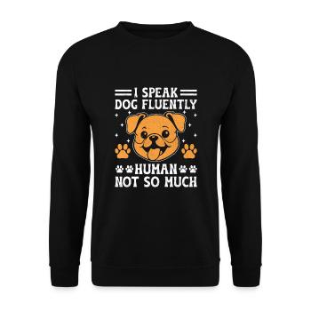 Dog Trainer Dog Training Training Dogs Pet Care Pr - Unisex Sweatshirt - black - Front - Alina (178cm) & Michal (187cm)