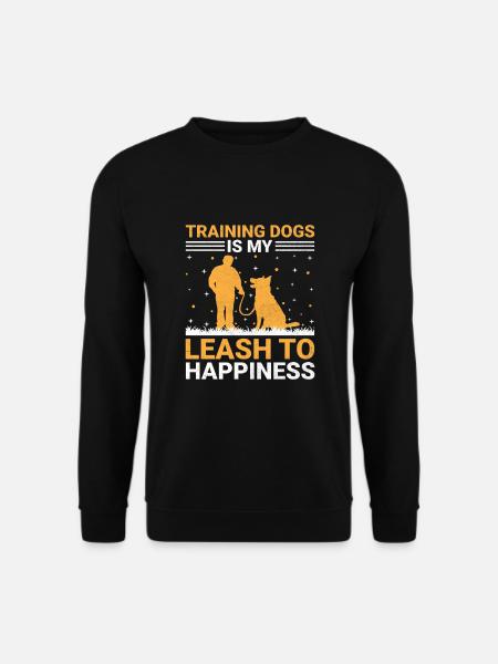 Hundetrainer Hundetraining Ausbildung Hunde Haustierpflege Pr - Unisex Pullover - Schwarz