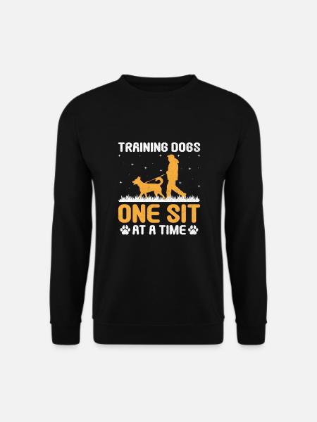 Hundetrainer Hundetraining Training Hunde Tierpflege Pr - Unisex Pullover - Schwarz