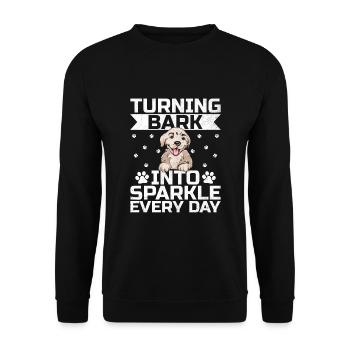 Dog Trainer Dog Training Training Dogs Pet Care Pr - Unisex Sweatshirt - black - Front - Alina (178cm) & Michal (187cm)