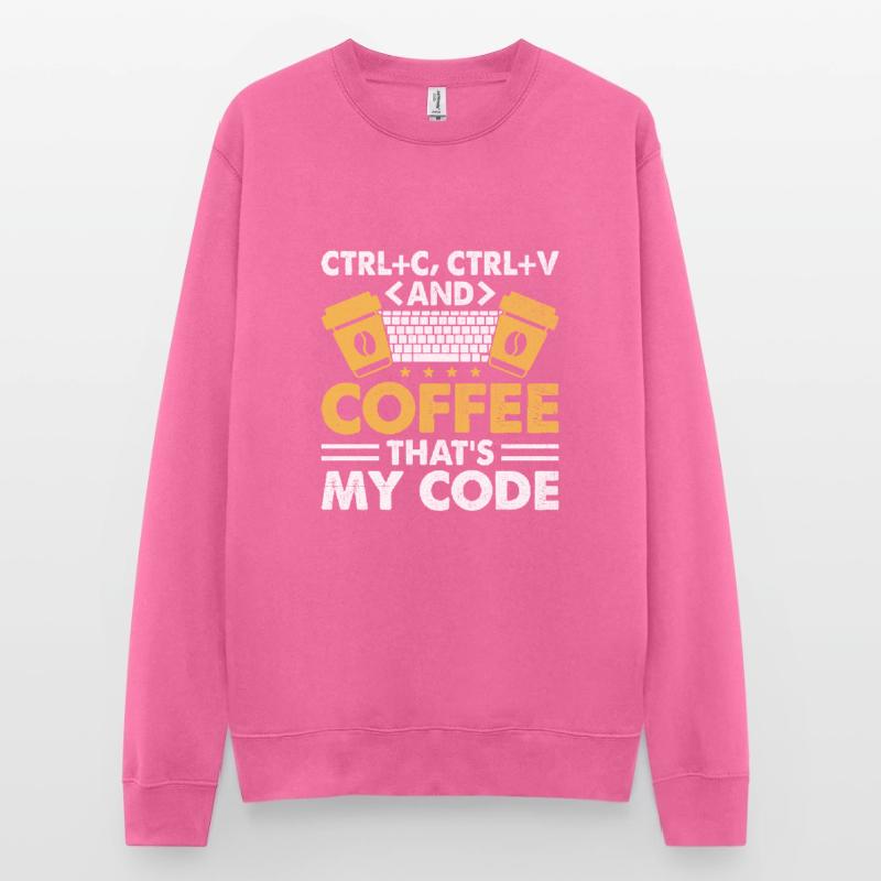 Kaffee-Codierung Programmierer Programmierer Entwickler Nerd Coff Unisex Pullover