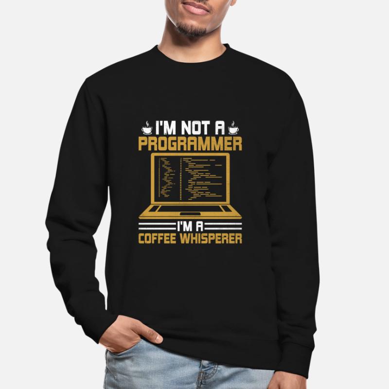 Coffee Coding Programmer Coder Developer Nerd Coff Unisex Sweatshirt