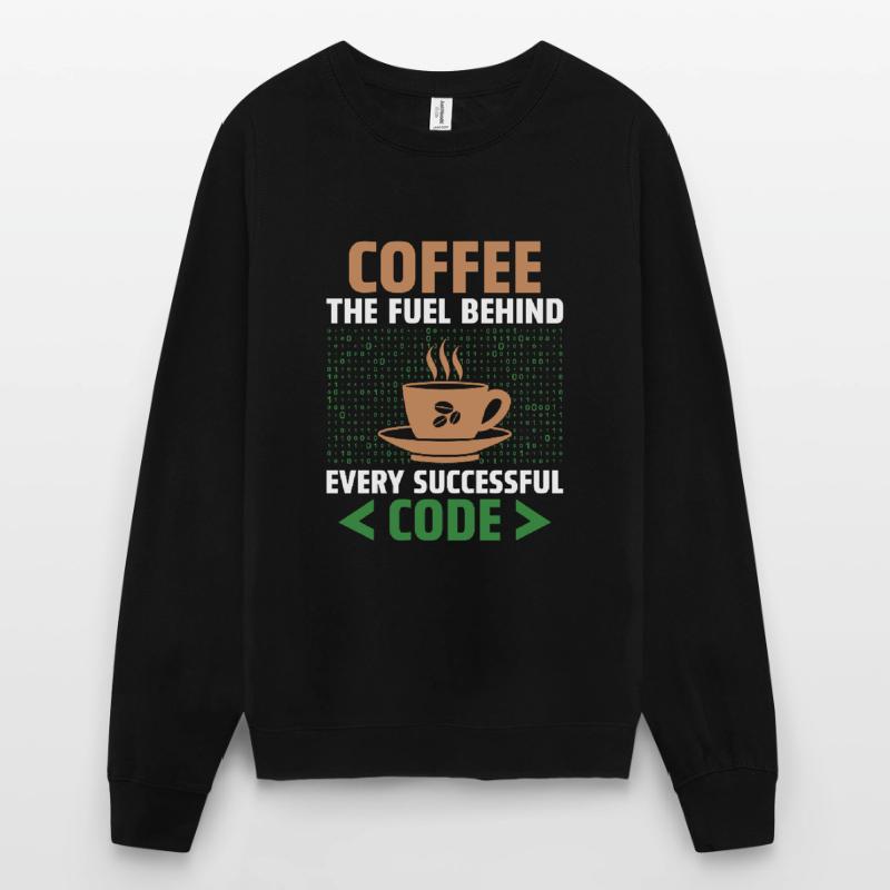 Coffee Coding Programmer Coder Developer Nerd Coff Unisex Sweatshirt