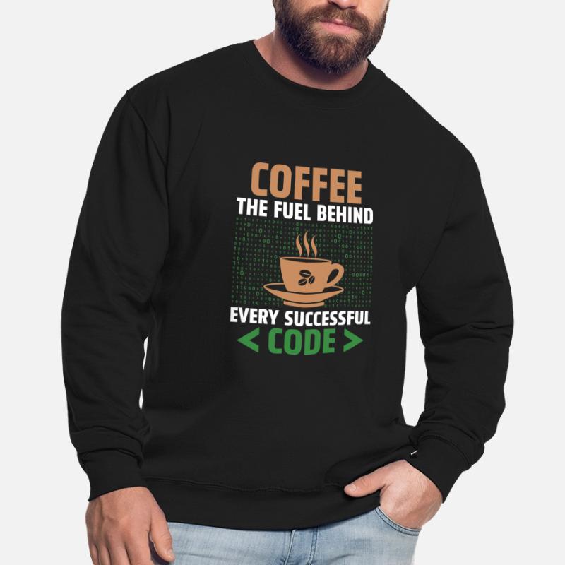 Coffee Coding Programmer Coder Developer Nerd Coff Unisex Sweatshirt