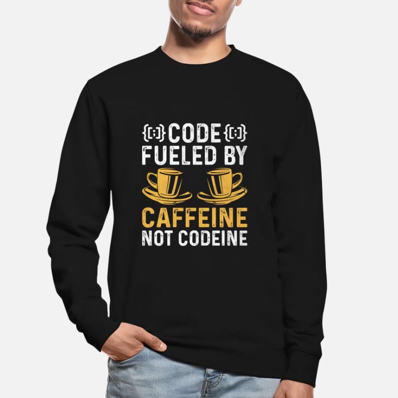 Coffee Coding Programmer Coder Developer Nerd Coff Unisex Sweatshirt