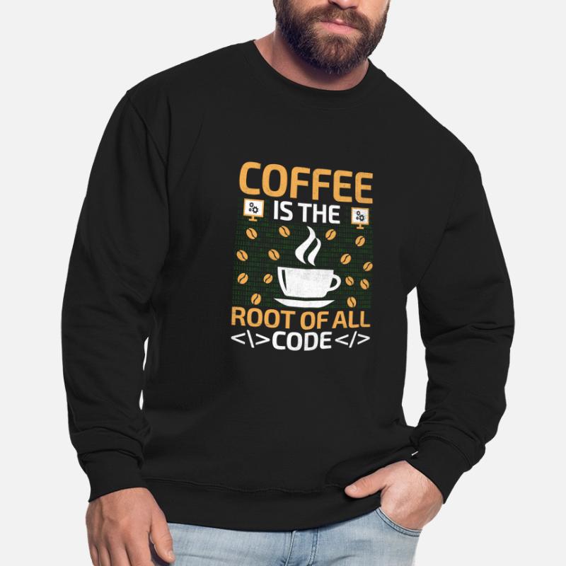 Coffee Coding Programmer Coder Developer Nerd Coff Unisex Sweatshirt