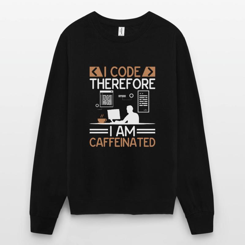 Coffee Coding Programmer Coder Developer Nerd Coff Unisex Sweatshirt