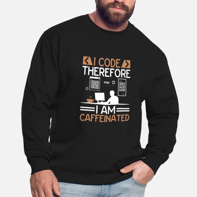 Coffee Coding Programmer Coder Developer Nerd Coff Unisex Sweatshirt