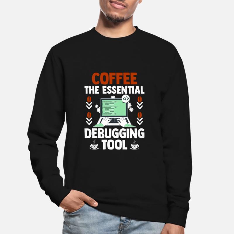 Kaffee-Codierung Programmierer Programmierer Entwickler Nerd Coff Unisex Pullover