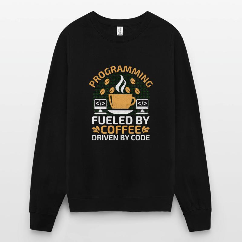 Coffee Coding Programmer Coder Developer Nerd Coff Unisex Sweatshirt