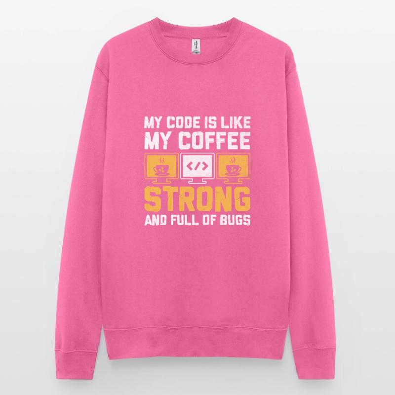 Kaffee-Codierung Programmierer Programmierer Entwickler Nerd Coff Unisex Pullover