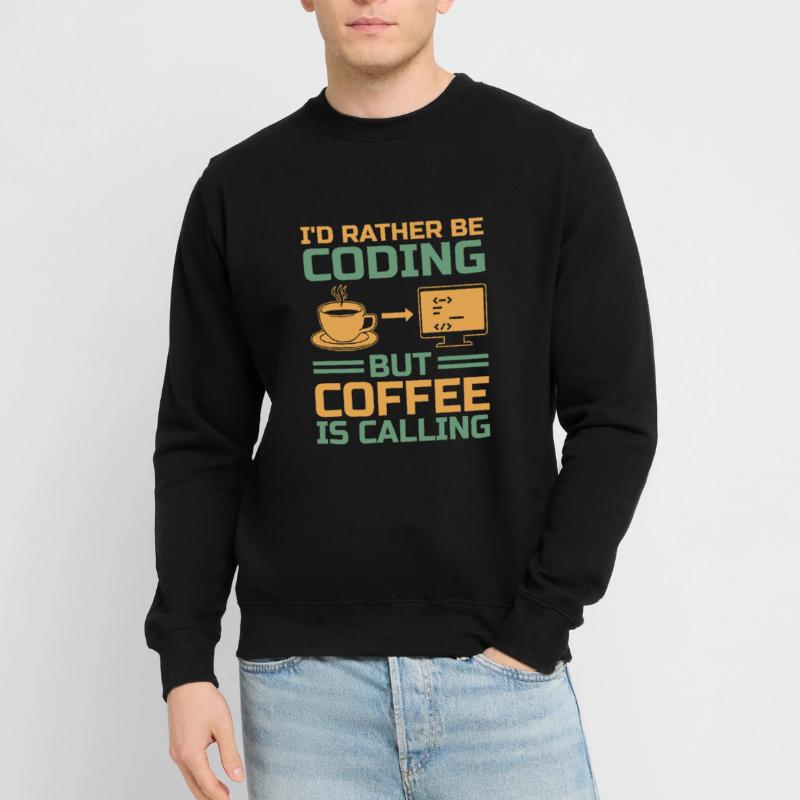 Coffee Coding Programmer Coder Developer Nerd Coff Unisex Sweatshirt