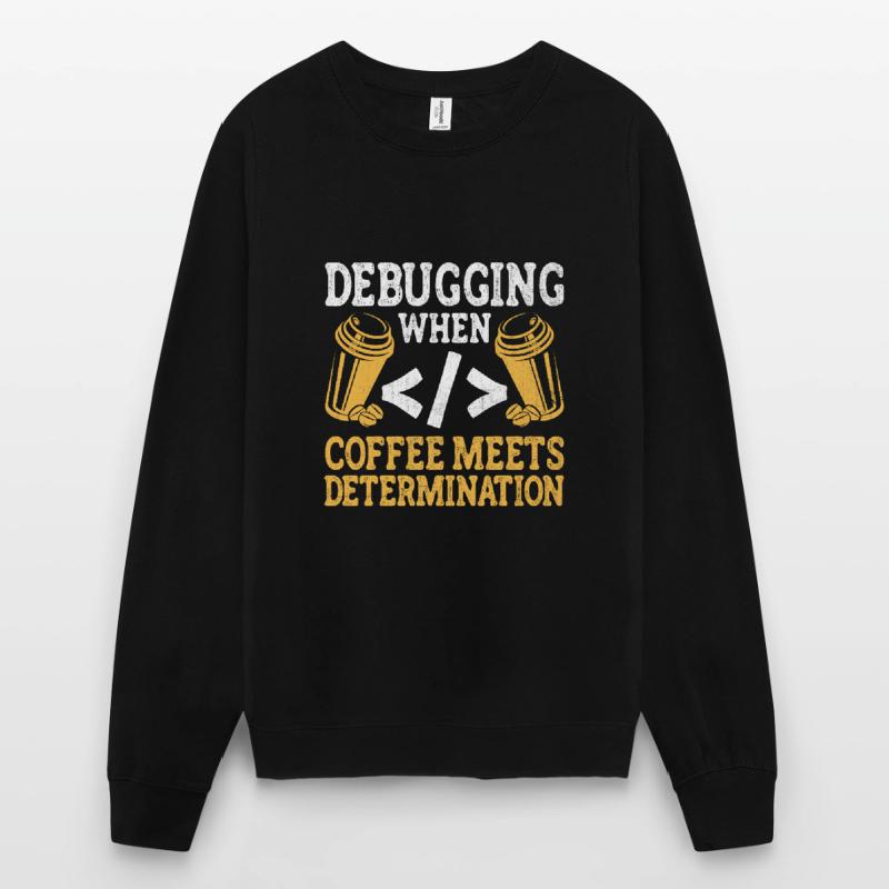 Coffee Coding Programmer Coder Developer Nerd Coff Unisex Sweatshirt